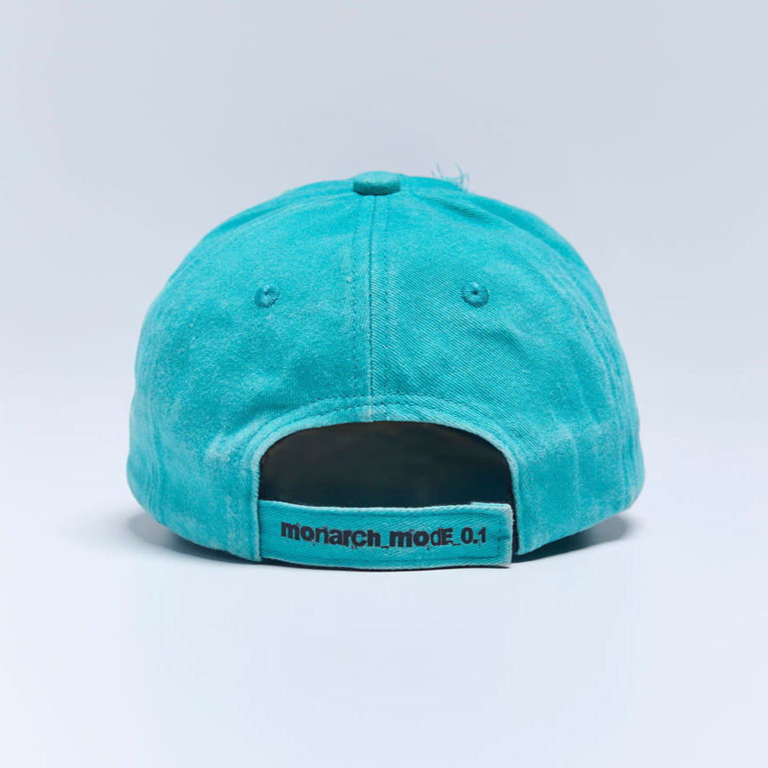 Product photo — 3 Rings in Distress Distressed Baseball Cap | Monarch Mode Central
