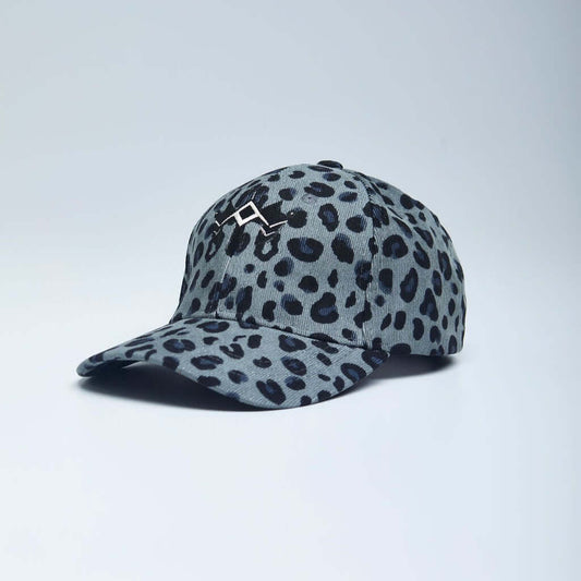 Hat Front Side ISO View - Cap | Animal Print | leopard print | jaguar print | cheetah print | monarch_Mode_0.1 | Monarch Mode Central