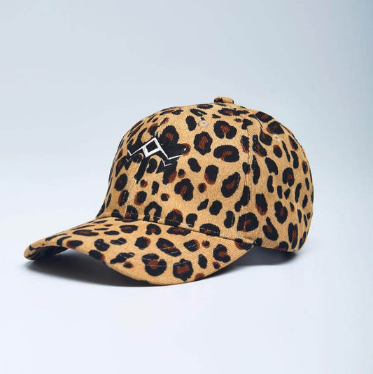 Hat Front Side ISO View - Cap | Animal Print | leopard print | jaguar print | cheetah print | monarch_Mode_0.1 | Monarch Mode Central