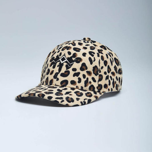 Hat Front Side ISO View - Cap | Animal Print | leopard print | jaguar print | cheetah print | monarch_Mode_0.1 | Monarch Mode Central