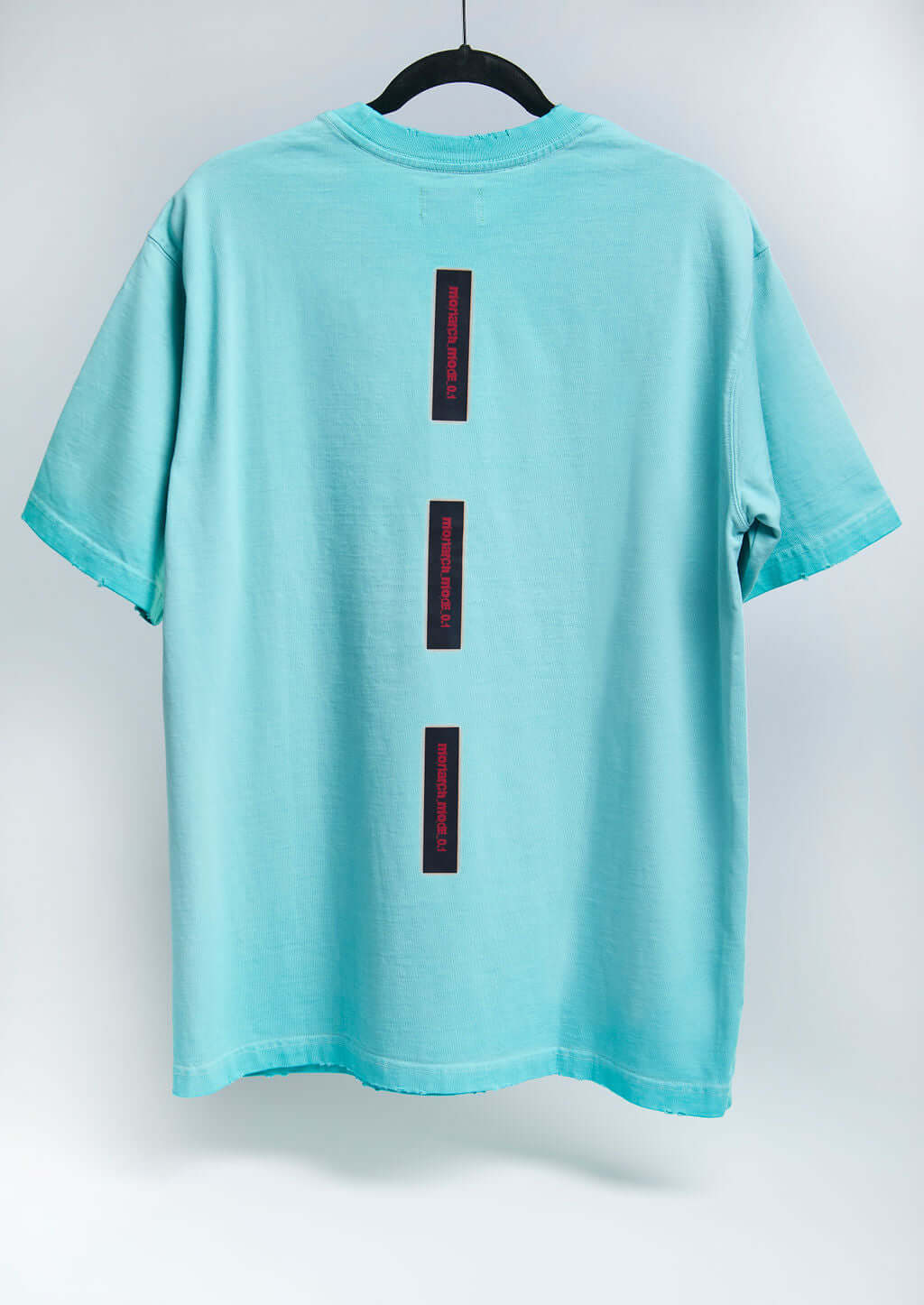 Cyan Turquoise t shirt back view — Chokes on You Graphic T-Shirt | Monarch Mode Central