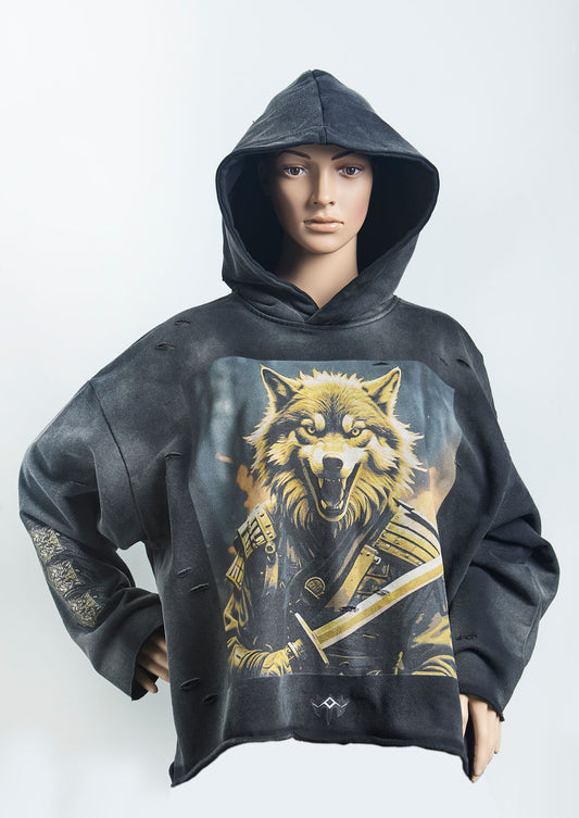 black Hoodie front view | monarch_Mode_0.1 | Monarch Mode Central | Online boutique Store