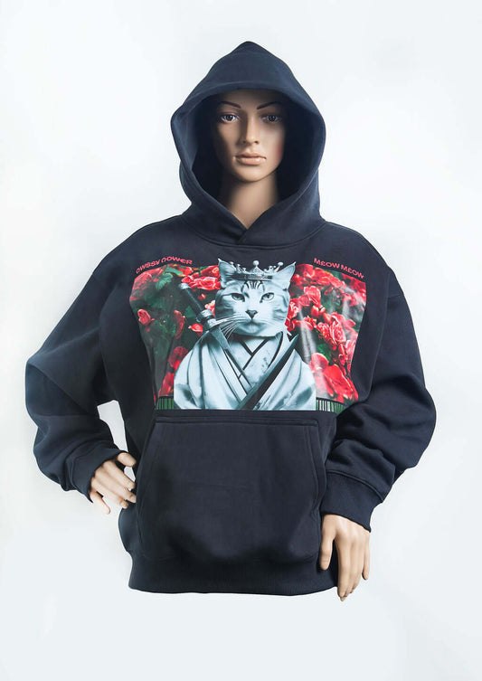black Hoodie front view | monarch_Mode_0.1 | Monarch Mode Central | Online boutique Store