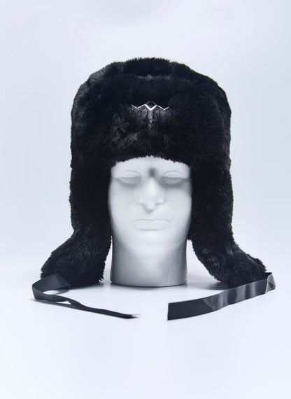 Monarch_Mode_0.1 Winter Fur Trapper Hat Attack (Black)